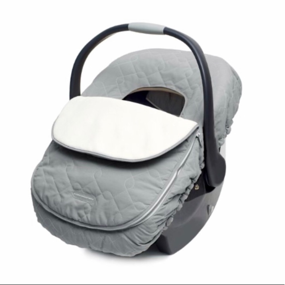 JJ Cole gray car seat cover